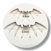 Molde Silicona Mini Murciélagos x 2